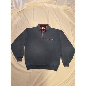 Vintage River Trader Collared Pullover Mens M